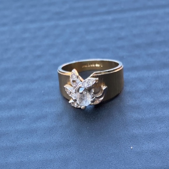 VINTAGE 24K ESPO RING - Picture 7 of 15
